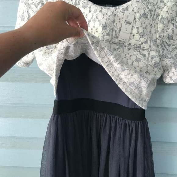 NEW Anthropologie tulle and lace dress - Picture 4 of 6